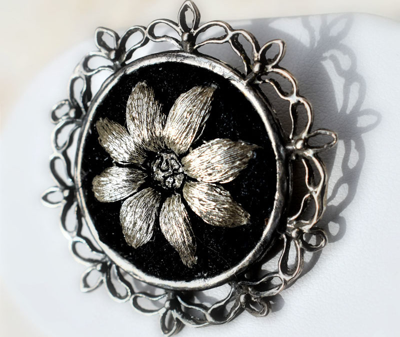 Broche de plata